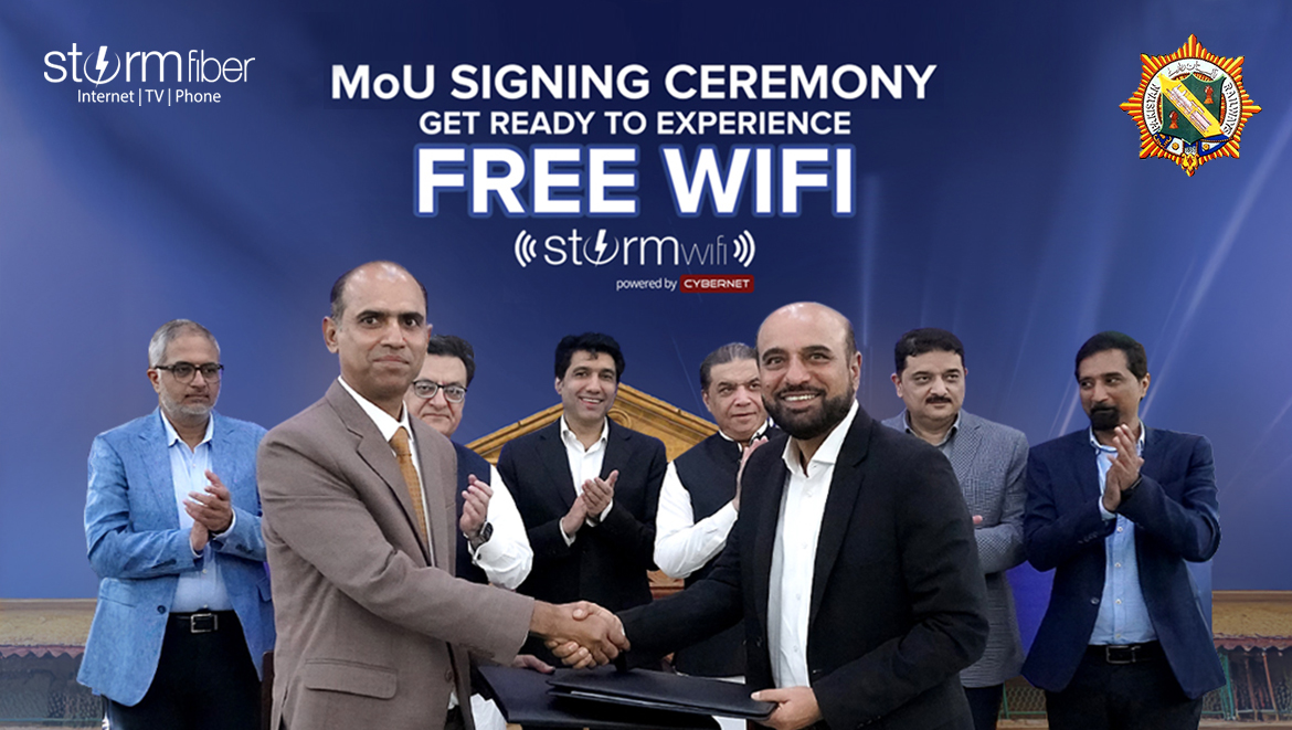 StormFiber Partners with Pakistan Railways to Launch Free WiFi at Karachi Cantt Station